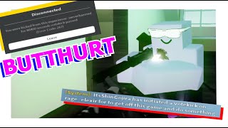 The Most Butthurt Player Ive EVER Met Roblox Town [upl. by Crandell336]