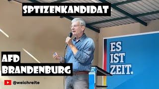 Dr Hans Christoph Berndt Spitzenkandidat AfD Brandenburg Karstädt quotAfD Familienfestquot 7924 [upl. by Kella]