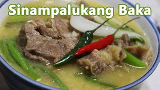 Sinampalukang Baka  Sinigang na baka Recipe  How to cook sinampalukang baka [upl. by Vastah]