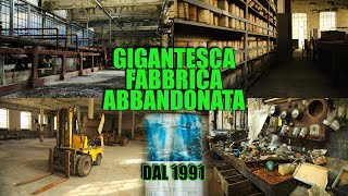 GIGANTESCA FABBRICA ABBANDONATA NEL 1991 ANCORA PIENA DI MACCHINARI [upl. by Idona934]