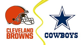 🏈 Cleveland Browns vs Dallas Cowboys NFL Live Stream 🏈 [upl. by Flemings]