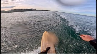 Winter Longboard Session In Victoria  Firewire Seaside amp Beyond in Small Fast Point Break [upl. by Dimitris381]