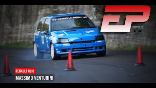 Massimo Venturini  Renault Clio  Slalom Baiso 2024 [upl. by Oirom148]