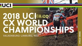 2018 UCI Cyclocross World Championships  ValkenburgLimburg NED  Women Elite [upl. by Eiramoj]