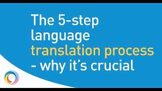 The 5step translation process  its best practice for a reason [upl. by Delano171]