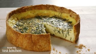 Deep Dish Quiche Crust  From the Test Kitchen [upl. by Secundas]