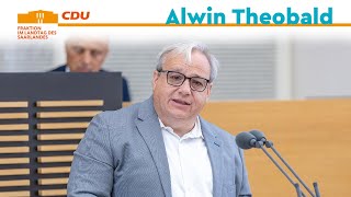 Alwin Theobald Änderung saarl Besoldungsgesetz [upl. by Ardell]