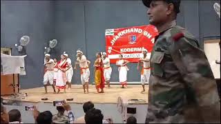 45 JHARKHAND BN NCC KODERMA cultural program Jharkhandi song ncc lovers viralvideo dance ncccadet [upl. by Yenhoj173]