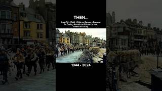 Interesting DDay Photos Then and Now 📸 PT47 🫡 [upl. by Lemrej]