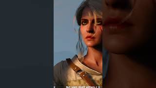 witcher 3  ciri is upset witcher3 gaming shorts rpg [upl. by Hnirt818]