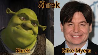 Characters and Voice Actors  Shrek [upl. by Letha150]