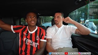 irl stream in Milan Italy 🇮🇹 ft Zlatan Ibrahimovic [upl. by Hitt]