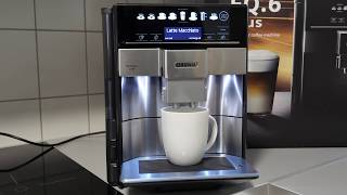 Kaffeevollautomat Siemens EQ6 Plus im Test 1 Funktionen [upl. by Gauthier914]