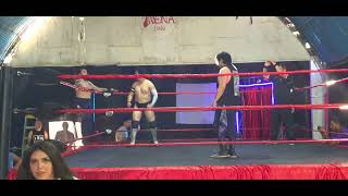 Alessandro amp F Nova vs Rossi amp Institutano Vásquez  Rebelión Fénix Lucha Libre [upl. by Behah937]