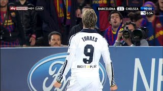 Super substitution Fernando Torres Vs FC Barcelona Away 24042012 HD 1080i By YazanM8x [upl. by Clovis271]