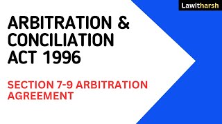 Arbitration amp Conciliation Act 1996 I Section 79 I Arbitration Agreement I CPC I Judiciary [upl. by Enela203]