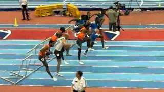 Dayron Robles  M60mH Final NIA Grand Prix Birmingham 2010 300fps [upl. by Janicki195]