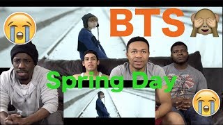 BTS 방탄소년단 봄날 Spring Day Official MV REACTION VIDEO [upl. by Nuoras]