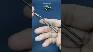 The Magic of Handcrafting Keychains with Special Wire keychainmaking handmadeart diyproject [upl. by Nirac]