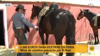 ¿Cuanto cuesta salir de corto y a caballo en la Feria [upl. by Yardna]