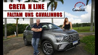 Hyundai Creta N Line faltam uns cavalinhos [upl. by Aelahc117]