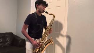 TMEA AllState Etude 3  Ferling 40 Tenor Saxophone [upl. by Vokaay786]