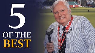 Peter Alliss  Five Of The Best Commentary Moments [upl. by Lenra]