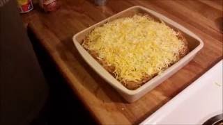 REFRIED BEAN CASSEROLE it will BLOWYOURMIND [upl. by Maitund]