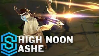 High Noon Ashe Skin Spotlight  PreRelease  League of Legends [upl. by Etna]