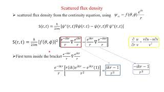 QM 1001 Differential scattering cross section [upl. by Divd]