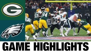 Green Bay Packers vs Philadelphia Eagles Game Highlights  2024 NFL Season [upl. by Buddy]