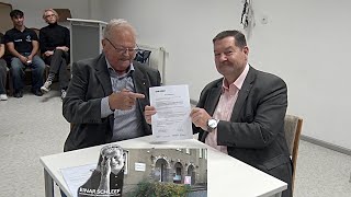 PUNKTum Schleef Arbeitskreis übergibt Vermögen an die Stadt Sangerhausen [upl. by Dirgni]