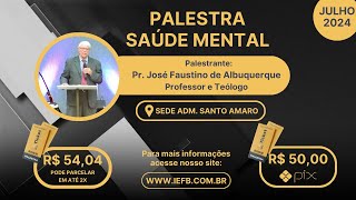 PALESTRA 2024  SOBRE SAÚDE MENTAL [upl. by Dolli]