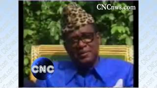 Mobutu parle de lingratitude de politiciens Congolais pendant la CNS [upl. by Elo]