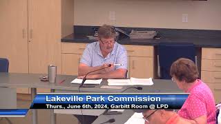 Lakeville Park Commission 6624 [upl. by Enilorak450]