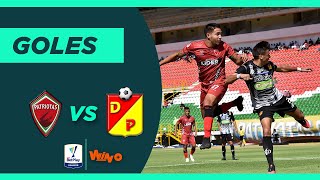 Patriotas vs Deportivo Pereira 23  Liga BetPlay Dimayor 20221  Fecha 3 [upl. by Ailekat]