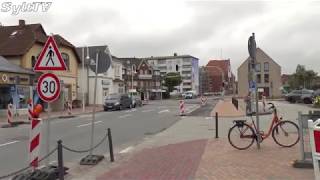 Der Verkehr rund um den Bahnhof in Westerland rollt wieder [upl. by Ellimahs]