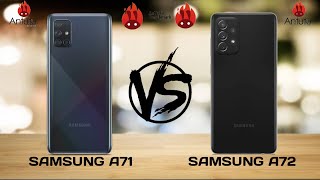 SAMSUNG A71 vs SAMSUNG A72  Good Improvement [upl. by Dyanna]