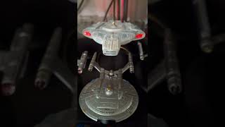 Hallmarks 1997 Star Trek USS Defiant powered by a 5 volt ACAC adapter startrek startrekds9 [upl. by Rosemonde259]