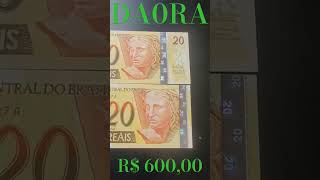 💫 Notas raras que vale ouro na numismática confira a cédula de 20 Reais que vale 60000 reais [upl. by Einohtna]