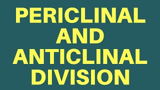 Periclinal and Anticlinal Division  Biogrades  Sb sir [upl. by Yardna505]