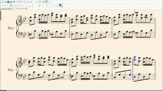 Flowering Night Piano Version Sakuyas Theme Sheet Music [upl. by Bopp]