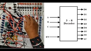 Exp10 Binary 3 to 8 Decoder [upl. by Lemuel]