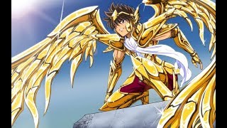 Saint Seiya omega op Seiya vs Mars [upl. by Hoi]