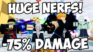 Huge DOT Nerf in All Star Tower Defense RIP Ichigo 7 Star Obito Zoro amp More [upl. by Abihsot]