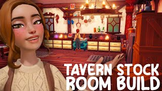 SNUGGLY DUCKLING TAVERN STOCKROOM BUILD  kyras valley [upl. by Cairns]