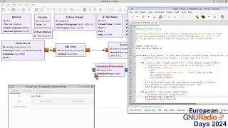 GNU Radio Companion 310 user tutorial 23 JeanMichel Friedt [upl. by Renaud903]