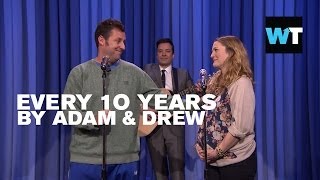 Adam Sandler amp Drew Barrymore Sing on Jimmy Fallon  Whats Trending Now [upl. by Byran924]