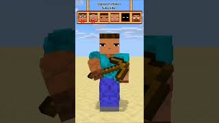 HELP Herobrine To Choose And Mine Bedrock friendship shorts trending anime [upl. by Airbas]