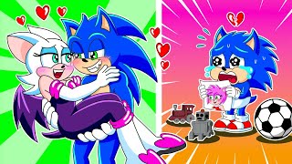 Sonic and Amy’s Broken Marriage Bat’s Evil Plan Revealed shorts animation sonic [upl. by Mandych767]